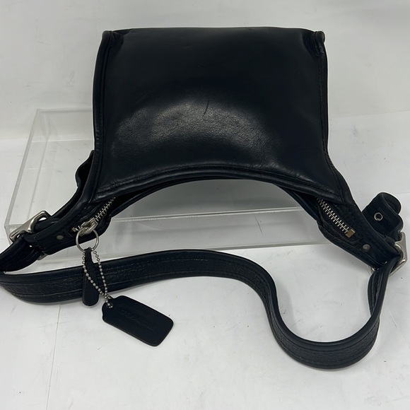 Coach Legacy K9N-9997 Black Leather Crossbody Shoulder Zip Bag - Picture 11 of 14